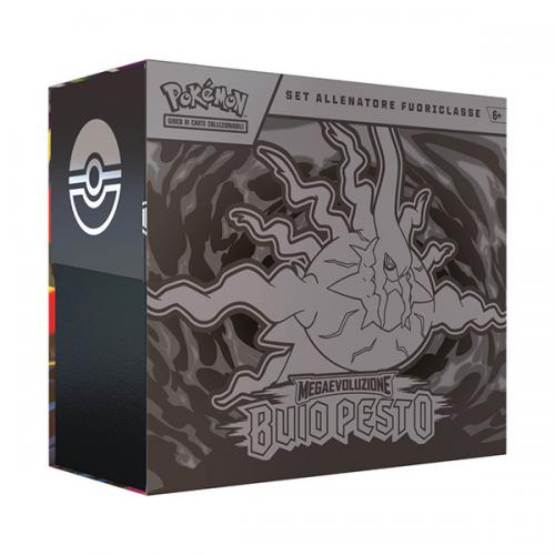 POKEMON Megaevoluzione BUIO PESTO Gioco di carte Collezionabili In Box (x cm) (Set Completo Allenatore) ITA…x1